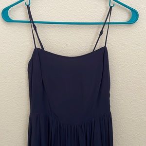 Babaton (Aritzia) Size 00 Navy Blue Maxi Dress - only worn once!